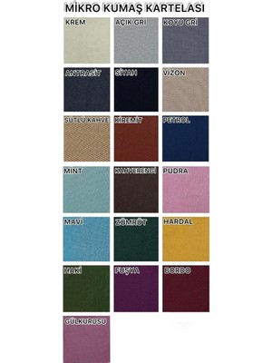 Mikro Lastikli Kaymaz Elastik Koruyucu Kolsuz Koltuk Örtüsü - Kahverengi - 2'li Set (1 Parça)