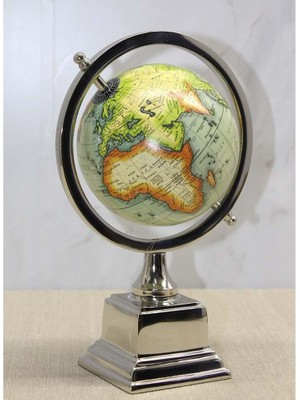 Erseyy Dekoratif Dünya Küre Biblo