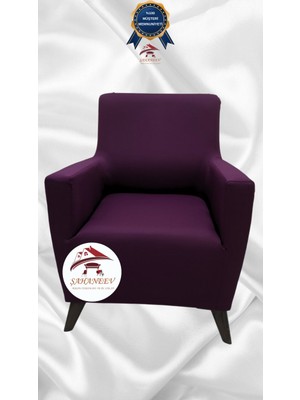 Mikro Lastikli Kaymaz Elastik Koruyucu Giydirme Koltuk Örtüsü - Fuşya - Tekli (1 Parça)