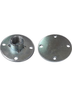 SHC4200 1/2 Galvanizli Boru Flanşı Duvara Montaj Için