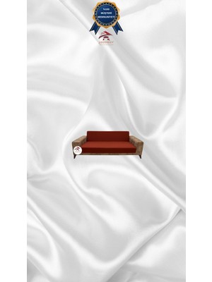 Mikro Lastikli Kaymaz Elastik Koruyucu Kolsuz Koltuk Örtüsü - Kiremit - 2'li Set (1 Parça)