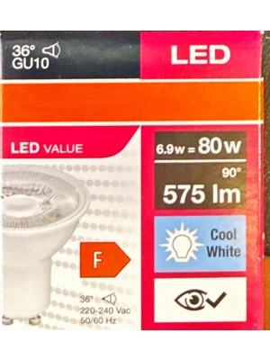 Boytaş /osram/ 6.9 Watt LED Ampul / Beyaz Işık