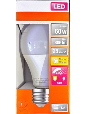Boytaş /osram/ 8.8 Watt LED Ampul / Sarı Işık