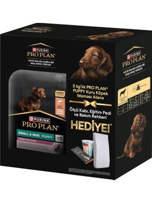 Vento Store Pro Plan Mini Puppy Somonlu Yavru Köpek Maması 3 kg Hediyeli Paket
