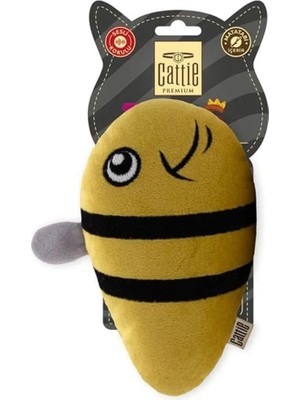 Cattie Matatabi Içerikli Kedi Oyuncağı Peluş Arı 15 cm
