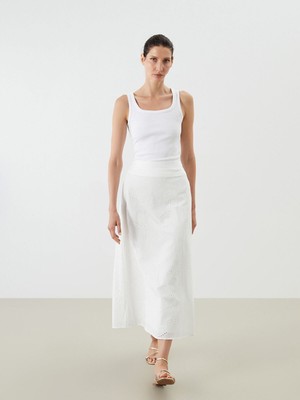 Lc Waikiki Yeni Sezon Beli Lastikli Ajurlu A Kesim Etek