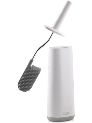 Joseph Joseph 70515 Flex Smart Tuvalet Fırçası, Beyaz/gri