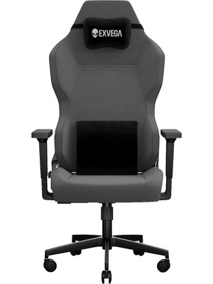 Vento Store Exvega Andromeda 2025 Masajlı Oyuncu Koltuğu Dokuma Kumaş (Gri)
