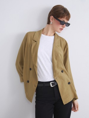 Lc Waikiki Yeni Sezon Dokulu Kadın Ceket