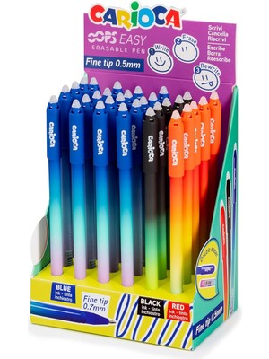 Vento Store Oops Easy Silinebilir Tükenmez Kalem 30LU Stand