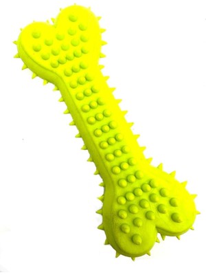 Tasma Market Yeşil Kemik Modelli Diş Kaşıma Tartar Temizleme Köpek Oyuncağı Yeşil