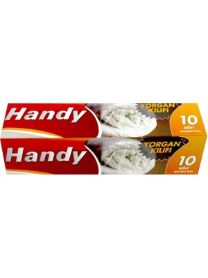 Vento Store Handy Vakumsuz Şeffaf Yorgan Yastık Battaniye Nevresim Kılıfı Poşeti Torbası - 10 Adetlik 1