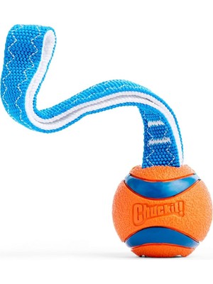 Vento Store Chuckit! Ultra Tug Köpek Çekiştirmeli Oyun Topu (Small) - Dayanıklı Halatlı Doğal Kauçuk, Yüksek Sıç