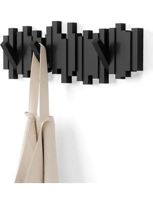 Umbra Çubuk Gardırop Askısı – Modern ve Yer Tasarrufu Sağlayan Gardırop Çubuğu, Ceketler, Mantolar,