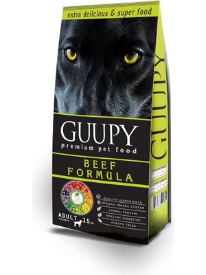 Guupy Adult Dog Beef 1 kg