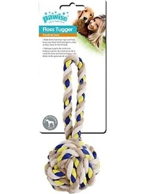 Vento Store Floss Tugger Tutma Saplı Ip Toplu Köpek Oyuncağı 23 cm