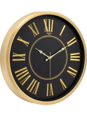 51 cm Akar Saniye Sessiz Mekanizma Duvar Saati