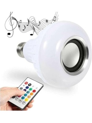 Music Bulb Bluetooth Hoparlör Akıllı LED Ampul Lamba