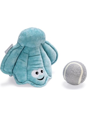 Beeztees Köpek Ödül Saklama Oyuncağı ve Top, Peluş, Kırmızı, 18X16X8CM