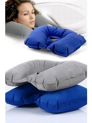 Şişme Boyun,seyahat ve Boyun Destek Yastığı