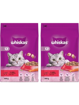 Vento Store Whiskas Sığır Etli/havuçlu Kedi Maması 300 G 2li Paket