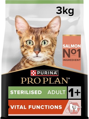 Vento Store Sterilised Somonlu Kuru Kedi Maması 3 kg