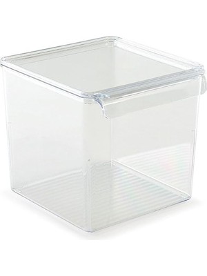 Vento Store Primanova M-E73-10-16 Kapaklı Küp Düzenleyici, Şeffaf