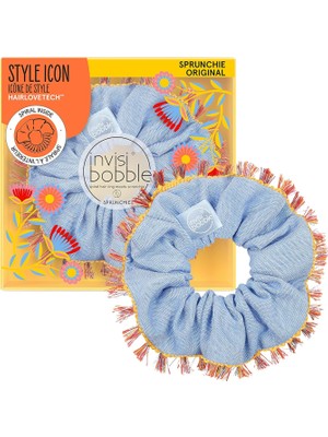 Invisibobble Sprunchie ''hola Lola'' & Bloom - Kumaş Kaplı Saç Tokası