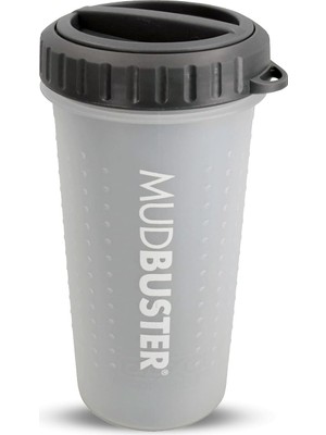 Vento Store Dexas Kapaklı Çamurluk Taşınabilir Köpek Pati Temizleyici, Büyük, Açık Gri