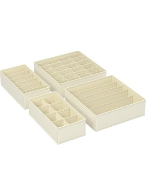 Iç Giyim Saklama Kutuları, Çekmece Organizatörü, Dolap Organizeri, Katlanabilir, Sütyen, Iç Çamaşırı