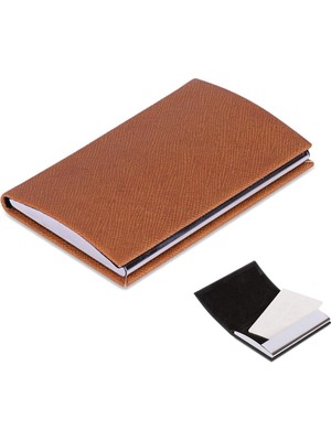 Boldy Metal Iç Kaplamalı Kartlık - Manyetik Slim Metal Kartlık - Çelik Kaplama Para Cüzdanı - Kartvizitlik - Lux Kaplama Kartlık