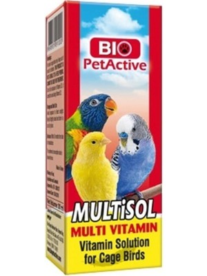 Vento Store Deepfix Biopet Active Kuşlar Için , Multisol