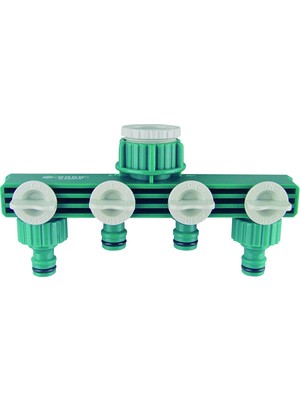 Vento Store Expert 55257 Dörtlü (4'lü) Vanalı Su Musluk Dağıtıcı Adaptörü