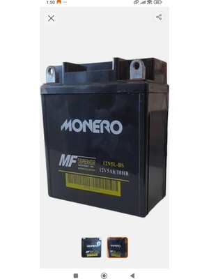 Topuz Motor Cub  akü Ybr Akü 12v.5 dik 12v.7 dik uymlu  Orjinal Monero ortec ncr marka Dik falcoon sfc küba mondial