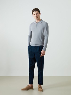 Lc Waikiki Yeni Sezon Standart Kalıp Gabardin Erkek Pileli Chino Pantolon