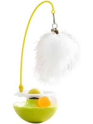 Vento Store Kedi Nanesi Yalama Toplu Hacı Yatmaz Tüylü Kedi Oyuncağı Interaktif Oyuncaklar 1 Adet