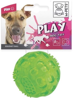 Squeaky Köpekler Için Oyun Topu Yeşil 6,3 cm