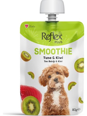 Plus Ton Balığı & Kivili Yetişkin Köpek Sıvı Ödül Maması 85 gr