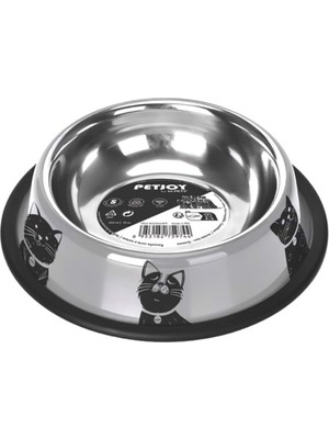 Vento Store Petjoy Catfamily Çelik Mama Kabı (S) 355ML