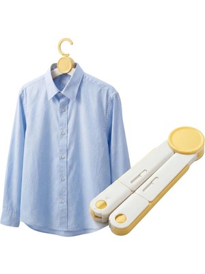 Ayt Sunup SN-29276 Portatif Katlanabilir Klipsli Çok Fonksiyonlu Seyahat Giysi Elbise Ayakkabı Askısı Askılık