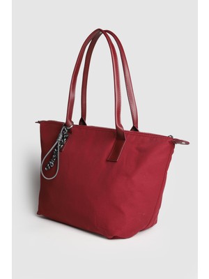 Septemmart Muse Model Büyük Boy Paraşüt Kumaş Kadın Omuz Çantası