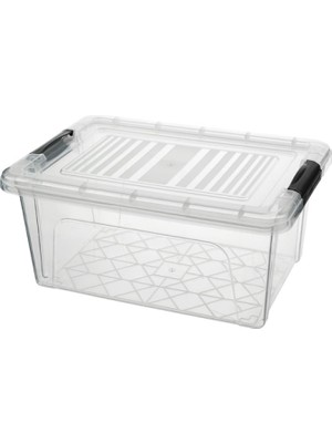 GreenBee Home Plastik 15 Lt Diktörtgen Saklama (Erzak) Kutusu