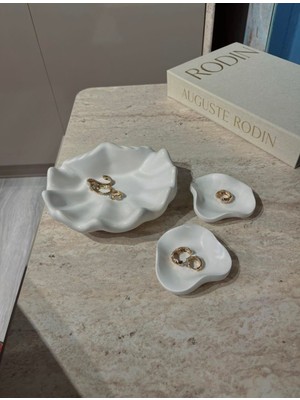 Elmessa 3 Parçalı Dekor Ürünleri(Verniklidir)