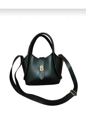 Berphalle Tek bölmeli fermuarsız kadın el ve Omuz Çantası