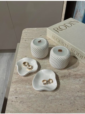 Elmessa 3 Parçalı Dekor Ürünleri(Verniklidir)