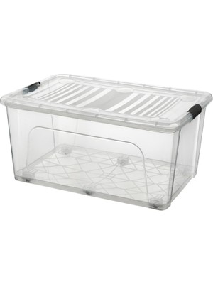 GreenBee Home Plastik 40 Lt Diktörtgen Saklama (Erzak) Kutusu