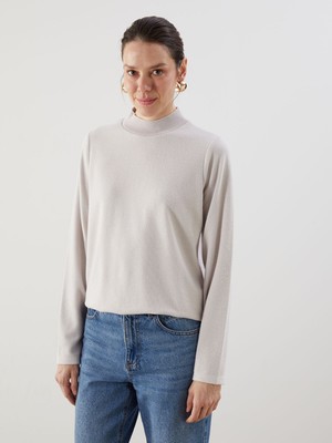 Lc Waikiki Yeni Sezon Dik Yaka Kadın Tişört