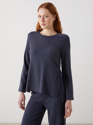 Lc Waikiki Yeni Sezon Bisiklet Yaka Dokulu Kadın Bluz