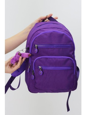 Sevimli Peluş Figürlü Günlük Kadın Sırt Çantası Şık, Kullanışlı, Okula ve Seyahate Uygun Yeni Sezon