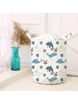 Gfc Life Store Oyuncak Saklama Kutusu Kirli Çamaşır Piknik Sepeti Katlanır Düzenleyici Keçe Model 40037